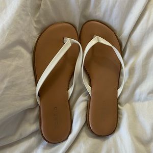 Torrid White Strap Sandal